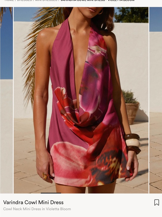 Peppermayo Dresses & Skirts - Peppermayo Mini Dress Pink Floral